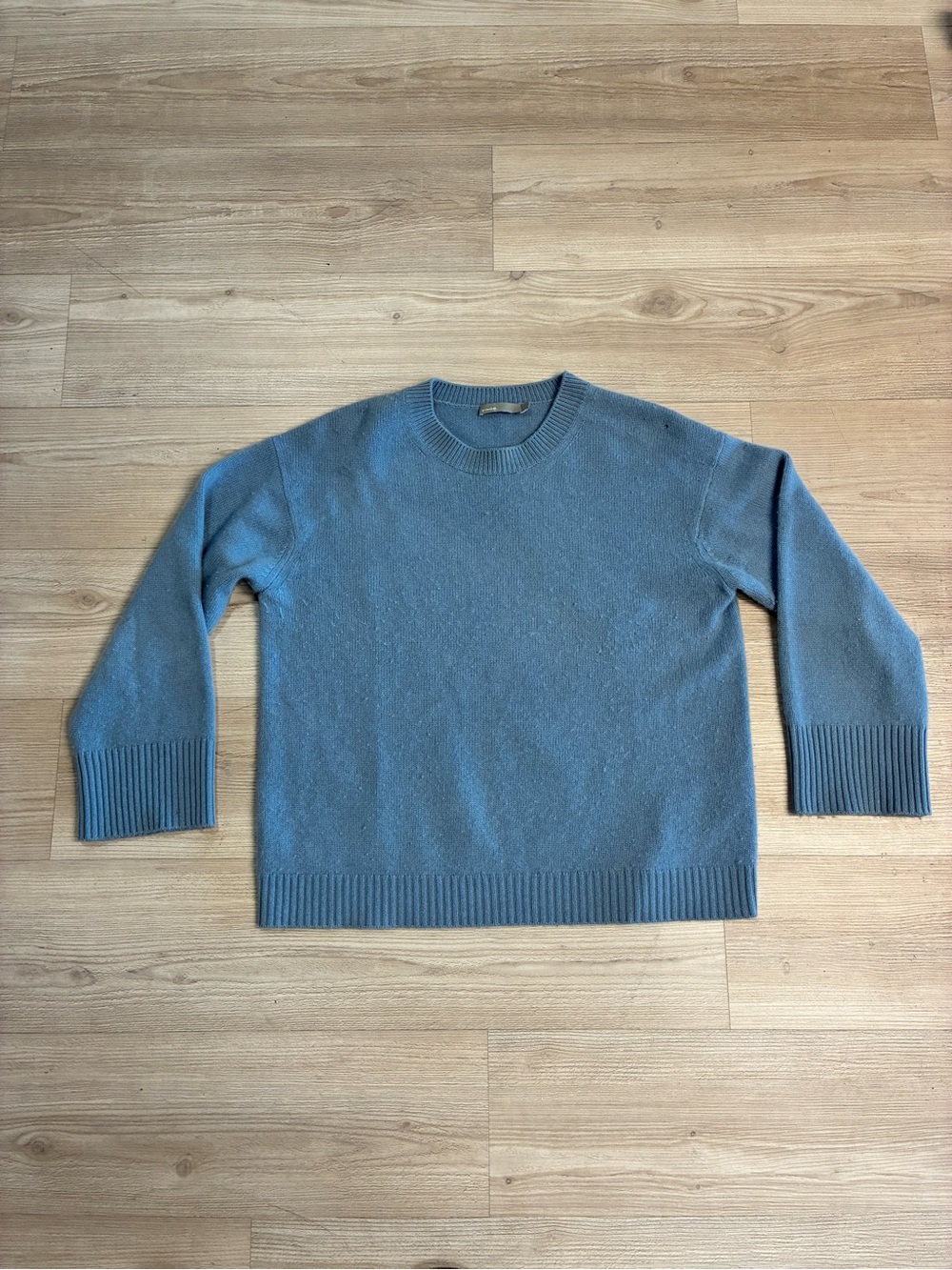 Vince Blue Cashmere Sweater